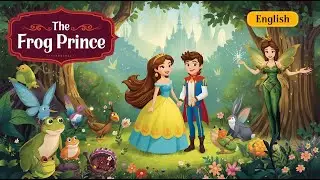 Audio Story | The Frog Prince | English Fairy Tale for Kids | Easy Listening & Shadowing Practice