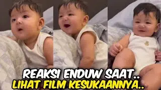 GAK BISA DI GANGGU LAGI ‼️LIHAT EKPRESI ENDUW SAAT  NONTON FILM KESUKAANNYA @WARGANETKONOHA-y3c 