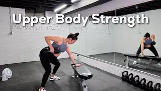 Day 5: Upper Body Strength Workout (Back & Biceps) 3rd Trimester - Move with Char