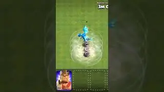 Max level Electro dragon vs  level 3 tornado trap #clashofclan #shorts