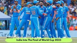 India lnto the #final of #world #cup 2023/2011cricket India