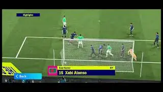 Direct corner goal from Xavi Alonso. #efootball #corner_goal #efootball_pes #konami #pesmobile 