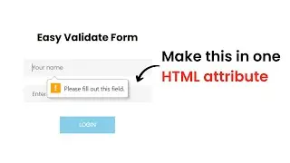 Make the form validate that the input is necessary | Tips for You