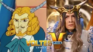VOLTES V LEGACY CAST: ANIME VS. LIVE ACTION