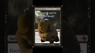 Meme monday no. 23 Surprise 🖤#mtgcommander #mtg #mtgskit #mtgcontent #Meme #MemeCut #monoblack