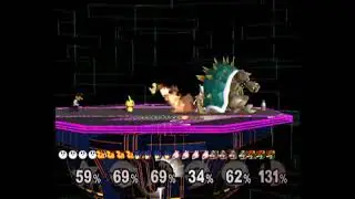 Super Smash Bros. Melee CrazyMod UE/Debug Menu - 6 CPU Manual vs. CPU Normal Lvl.1