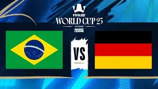 BR&Eacute;SIL vs ALLEMAGNE | GROUPE A (RETOUR) - FIFAe 2025