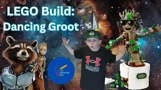 LEGO Marvel Dancing Groot Build! (Plus a Nerf Attack?! 😂) Marvel Lego Groot build | Fun LEGO build