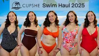 Large Bust Approved Swimwear | Cupshe Bikini + One Piece Try On Haul 2025