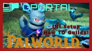 How to Setup you're Server Setting/INI on Gportal for Palworld!
