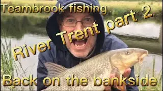 River Trent maltkilm lane fishing pods , with Teambrook fishing back on the bankside for 24 hours