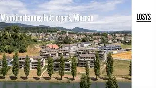 Wohn&uuml;berbauung Huttlerpark, Winznau  - Drohnenvideo von LOSYS