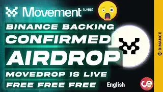 Movement - Public Testnet Airdrop Guide🎁Binance Backed - English