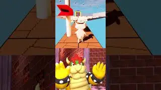 CAT MARIO 3D with BOWSER!