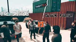 O'neil Brother's Vs Black Family | 2nd successful Hood Attack | #HTRP