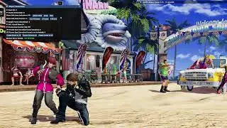 KOFXV Hitbox Viewer Frame Data - Safe Jump Frame Kill Indicators