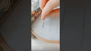 sıralı D&uuml;z pul işleme tekniği #asmr #hobi #brooch #bros #diy #taki #shorts #tiktok #art