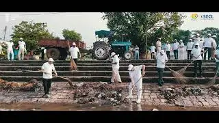 SECL Swachhata Hi Seva: Arpa River Cleanliness Drive | 100 Volunteers | Swachhotsav 2025