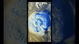 Watch the moment Tonga volcano eruption🌋trigger tsunami🌊