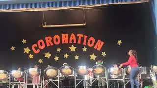 Anirudh playing steelpan band