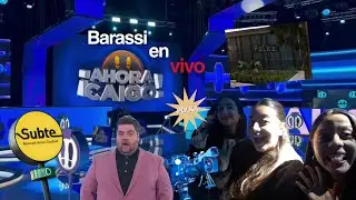 Lo que no te muestran de Ahora Caigo (conocimos a Barassi, Estudios Polka y backstage)