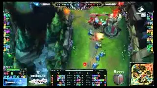 SBENU Sonicboom vs Samsung Galaxy Game 1   League Of Legends   LCK Summer 2015 W8D2
