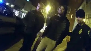 Fayetteville police bodycam footage of Razorback football players arrest