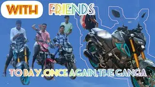Today,once again to the Ganges with friends @MSK  @Ribul x vlogs  @MrBeast @rahul motovlogs19@MTV