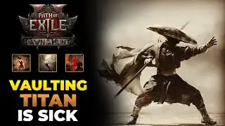 SICK Quarterstaff TITAN! Vaulting Impact Build - Path of Exile 2