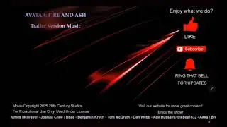 Avatar Fire and Ash Trailer Music (PAL)