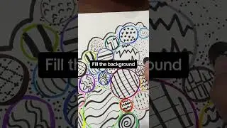 Circle Game | Dot Day Activity #shorts #artprojectsforkids #elementaryart #artsandcrafts #homeschool