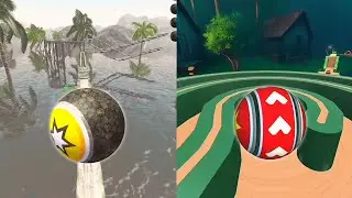⚡⭕Rollance Adventure Balls vs Rolling Ball Sky Adventure - Gameplay Android iOS * Ball Game SpeedRun