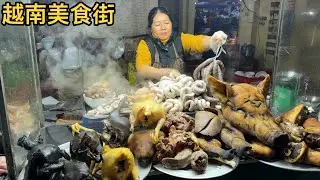 越南美食街，來到這裡就是吃到飽。