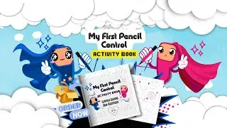 Fun & Easy Pencil Control for Kids! 🎉#pencilcontrol #tracingbook #kidslearning #preschoolfun#art
