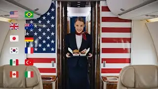 Can USA Beat the World’s Best Airline Food? ✈️ USA vs The World