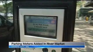 Parking meters added in River Market