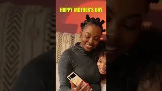 Doing your child's hair is an intimate labor of love. Happy Mother's Day to all. 💐
