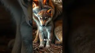The Fascinating World of Wolf Pack Hierarchy #wolf #trending #wildlife #wildanimals #shorts