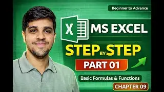 MS Excel Complete in Hindi 📊 | Data Entry, Formatting & Formulas | Part 02 | Full Excel Course