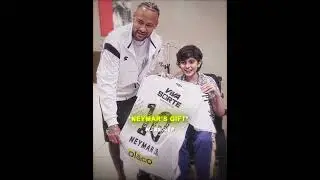Neymar and Little Fan 🥰🔥