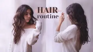 ROUTINE CAPILLAIRE (naturelle // cheveux bouclés)