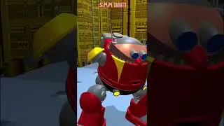 Super Sonic Vs Death Egg Robot [Gmod] #sonic #shorts