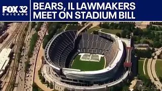 Chicago Bears, state lawmakers to meet on bill team needs for new local stadium