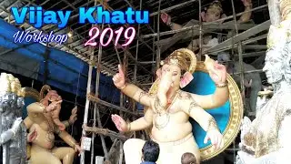 Tallest Ganapati Mumbai | Vijay R Khatu Workshop 2019 | Chinchpokli | Studio Vijay R Khatu [2]