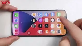 Подробное видео по замене аккумулятора на iPhone 12 бренда DEJI