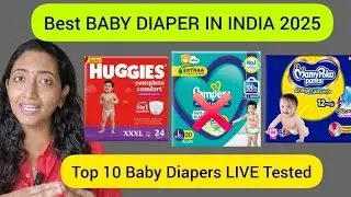 I Tested 10 Baby Diapers | Best BABY DIAPER IN INDIA✅️Honest Review #bestbabydiaper 
