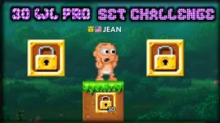 Pixel Worlds - 30 WL PRO SET CHALLENGE! **MUST WATCH**