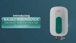 Dive into delightful showers with assured endurance: Introducing Bajaj Aqua Quick Water Heater