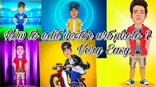 How To Create Victor Art Photo ?👨&zwj;🎨👨&zwj;🎨🖼️🖼️