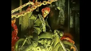 Mego-Scaled Ghost Rider Custom